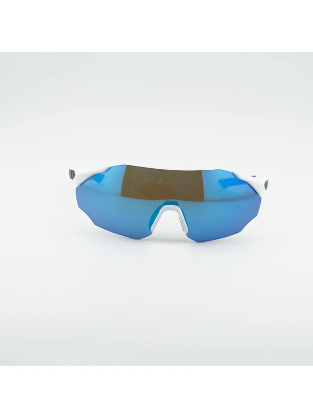 Under Armour UA HAMMER/F 0YO6 W1 Shield Sunglasses - White / Blue
